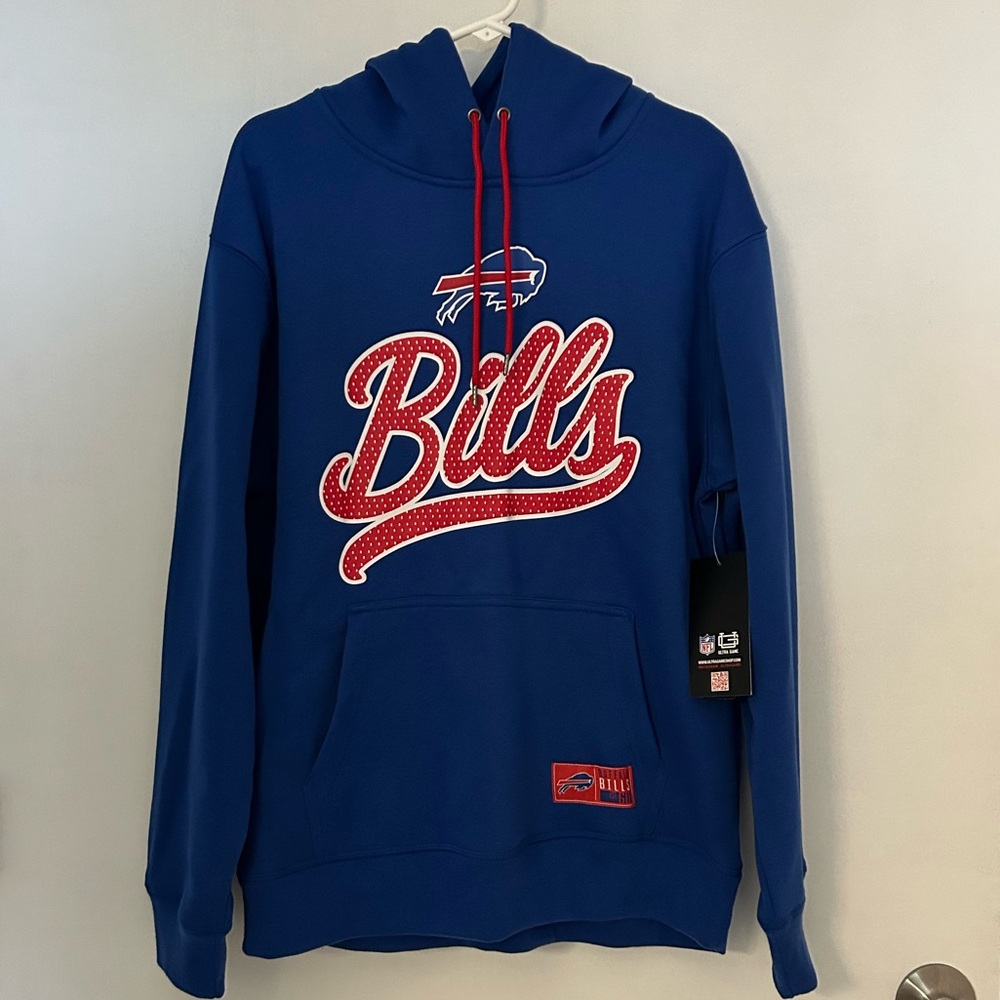 NWT NFL Ultra Game Apparel Men’s Medium Buffalo Bills Hoodie